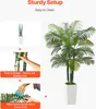 VEVOR Umělá palma areca, 1,8 m, umělá tropická palma s Náhled obrázku produktu 4