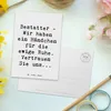Mr. & Mrs. Panda Ansichtskarte Spruch Bestatter Fürsorge - Produktbild-Vorschau 3