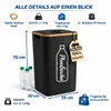 BigDean Pfandflaschen Sammelbehälter 100L – Pfandflaschen Produktbild-Vorschau 3