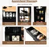 Collage of images showcasing different features and storage options of a kitchen cart. Náhľad obrázku produktu