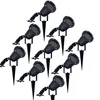 Ledvion - 9er set LED Gartenstrahler Aluminium - IP65 - Produktbild-Vorschau 1