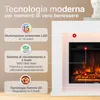 KAMINIO Camino elettrico MATTI - Caminetto da pavimento con Anteprima dell’immagine prodotto 3