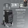eluno Einkaufstrolley OKEL, Treppensteiger inkl. Kühlfach, Produktbild-Vorschau 3