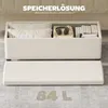 HOMCOM Sitzbank mit Stauraum Polsterbank mit Cord-Optik, Produktbild-Vorschau 6