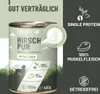 REAVET Premium Hunde Nassfutter - Hirsch Pur 6 x 400g I Produktbild-Vorschau 2