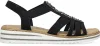 Rieker Keilsandaletten Damen 31373730393531 Schwarz 39 EU Produktbild-Vorschau 38