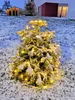 80 LED Trapez Kegel Warmweiß Netz für Weihnachtsbaum Timer Produktbild-Vorschau 4