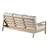 Dekoria Bezug für Lillberg 3-Sitzer Sofa, mittelgrau, Produktbild-Vorschau 2