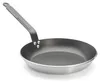 A de BUYER CHOC RESTO frying pan with a black handle is shown against a white background. Podgląd zdjęcia produktu