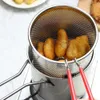 Nerezový hrnec na smažení s filtrem a košem úspora oleje Náhled obrázku produktu 9