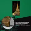 Wohnzimmer-Bild Leinwand Uhr Quarz 30x60 digitales Produktbild-Vorschau 5