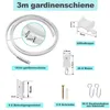Peviasot 3M Flexible Gardinenschiene Deckenmontage, Produktbild-Vorschau 2