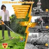Akku-Rasentrimmer 21V mit 2 Akku und Ladegerät, 4-in-1 Produktbild-Vorschau 6