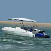 vidaXL 4-Bow Bimini-Top con pannelli laterali in rete Anteprima dell’immagine prodotto 2