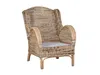 MiaMöbel | Rattansessel "Panama" im Landhausstil | Rattan & Produktbild-Vorschau 9