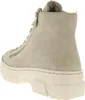 A side view of a beige boot. Podgląd zdjęcia produktu