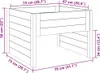 A line drawing of a planter box with dimensions indicated. Podgląd zdjęcia produktu