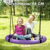 AIYAPLAY huśtawka gniazdo Ø98 cm regulowana huśtawka dla Podgląd zdjęcia produktu 5