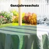 Outsunny Abdeckplane wasserdicht 4 x 6 m 90g/m² Gewebeplane Produktbild-Vorschau 4