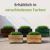 Floranica Pflanztopf 50x50 cm, Natur, eckiger Blumentopf Produktbild-Vorschau 3