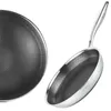 Bratpfanne Ø24 cm Edelstahl Induktion Pfanne Schmorpfanne Produktbild-Vorschau 3