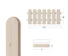Woodino - Staketenzaun 100 x 40 cm Zaunlatte Gartenzaun aus Produktbild-Vorschau 2