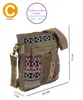 Sunsa Damen/Herren Umhängetasche kleine Schultertasche Produktbild-Vorschau 3