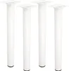 4er Set Möbelstützen Weiß Möbelbeine Höhe 500mm Möbelfüße Produktbild-Vorschau 1