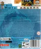 The back of a Hot Wheels Monster Trucks toy packaging, showing safety information, certifications, and manufacturer details. Produktbild-Vorschau