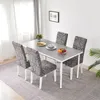 Stuhlhussen 4er Set Stuhlbezüge Stretch abnehmbar, Produktbild-Vorschau 3