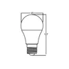 15 Watt LED Birne Leuchmittel 1350 Lumen  Warmweiß Produktbild-Vorschau 3