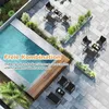 COSTWAY Gartenmöbel Set, Lounge Möbel Outdoor, Sitzgruppe Produktbild-Vorschau 8