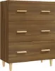 vidaXL Príborník hnedý dubový vzhľad 70x34x90 cm odvodený Náhľad obrázku produktu 2