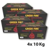 GREEK FIRE Premium Grill Holzkohlebriketts 4 x 10 kg Produktbild-Vorschau 1