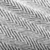 vidaXL Jeté de lit en coton à chevrons 220x250 cm bleu Voir les images du produit 5