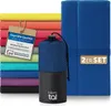Blumtal Mikrofaser Handtuch – 2er Set: 80 x 40cm - leicht, Produktbild-Vorschau 1