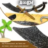 Kinder PiratSet Zubehör 10-teilig Piratenset Kostüm Produktbild-Vorschau 4