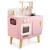 Kinderküche aus Holz – Retro-Design, rosa, inkl. Zubehör & Produktbild-Vorschau 11