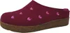 Haflinger Damen Pantoffel Schurwolle Herz Stickerei Grizzly Produktbild-Vorschau 2