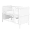 Baby-Delux Babybett Kinderbett Jack Umbaubar 140x70 Weiß Produktbild-Vorschau 7