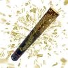 24x Partypopper 38cm Gold – XL Konfetti Kanone ohne Produktbild-Vorschau 2