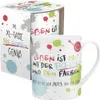Happy Life 45358 XL Tasse mit Motivdruck: "Leben ist das Produktbild-Vorschau 1