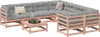 The Living Store 9-tlg. Garten-Sofagarnitur Massivholz Produktbild-Vorschau 2