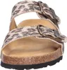 A front view of a pair of women's sandals. Produktbild-Vorschau