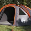 vidaXL Kuppelzelt 4 Personen 308 x 268 x 130 cm Grau und Produktbild-Vorschau 3
