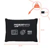 A product image showing a black dehumidifier bag with dimensions and usage icons, along with marketing graphics indicating weight and quantity. Voir les images du produit