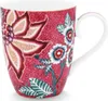 PIP STUDIO Flower Festival Henkelbecher dark pink 350 ml Produktbild-Vorschau 6