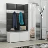 Garderobe LUTON 7 WHITE 33 - Farbe: weiß, moderne Garderobe Produktbild-Vorschau 5