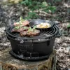 Petromax Feuergrill TG3, Gusseisen, Schwarz, 2-in-1 Grill- Produktbild-Vorschau 45