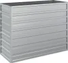 vidaXL Garten-Hochbeet 100x40x77 cm Verzinkter Stahl Silber Produktbild-Vorschau 4